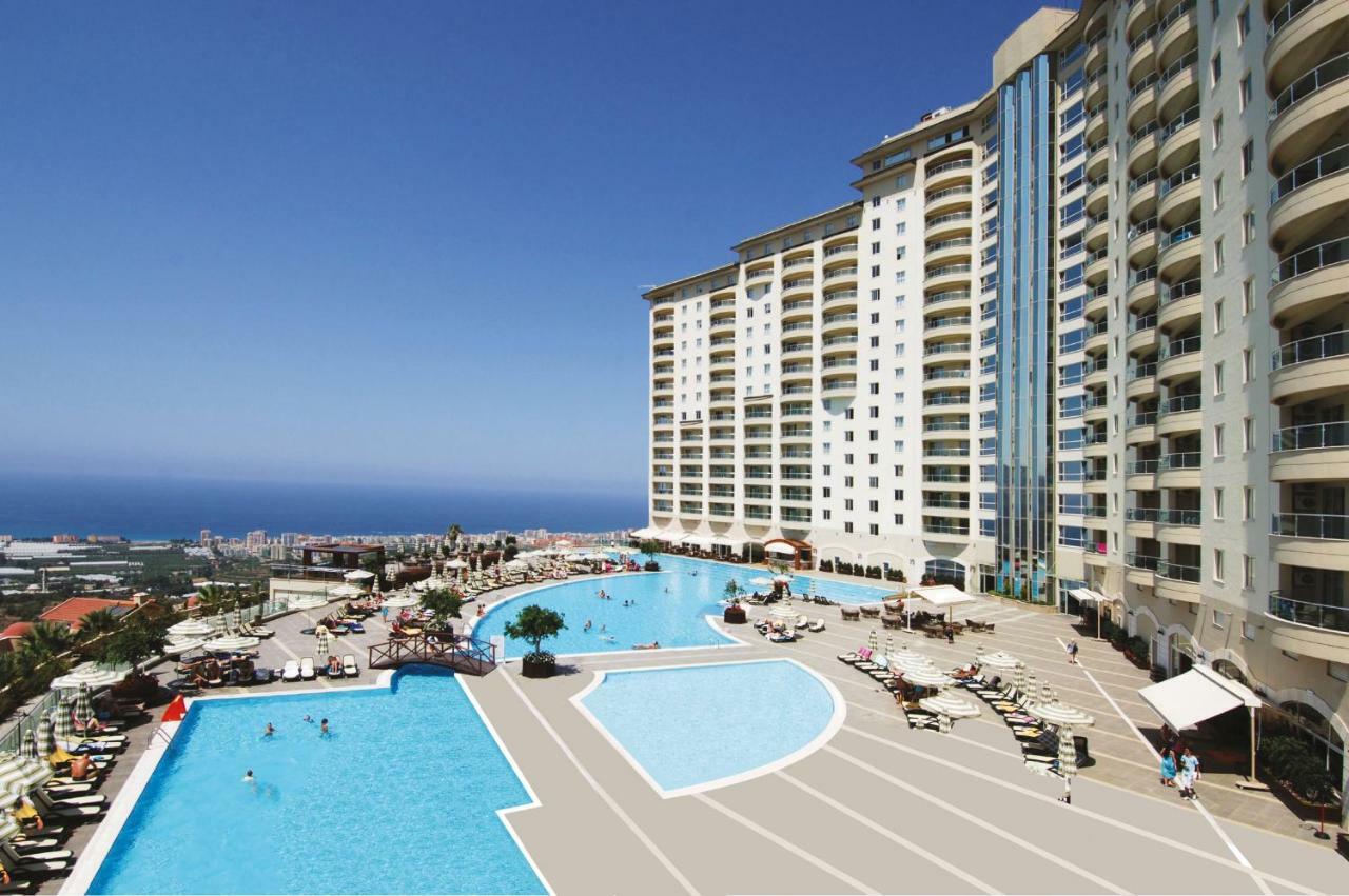 Gold City 1+1 Villa In Free Aquapark Alanya Buitenkant foto