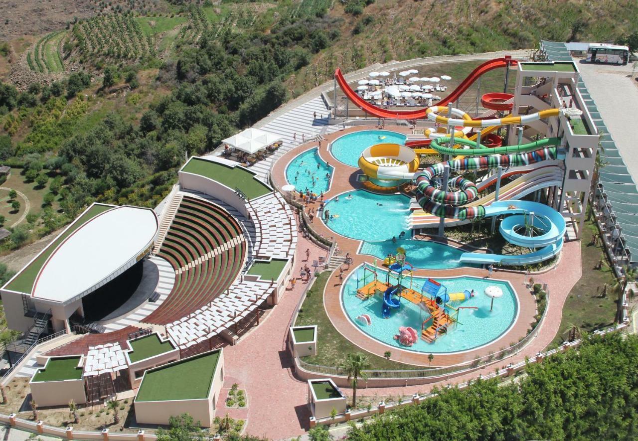 Gold City 1+1 Villa In Free Aquapark Alanya Buitenkant foto