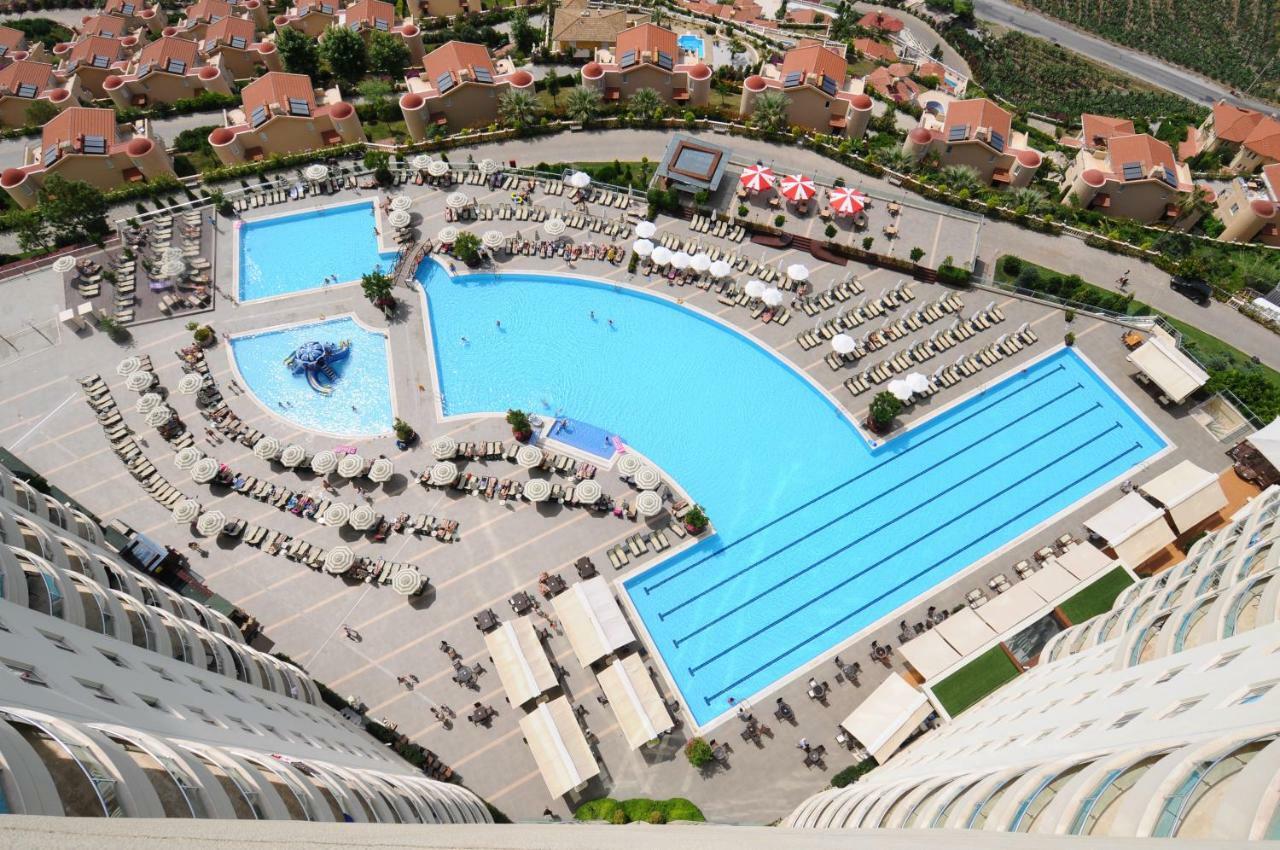 Gold City 1+1 Villa In Free Aquapark Alanya Buitenkant foto